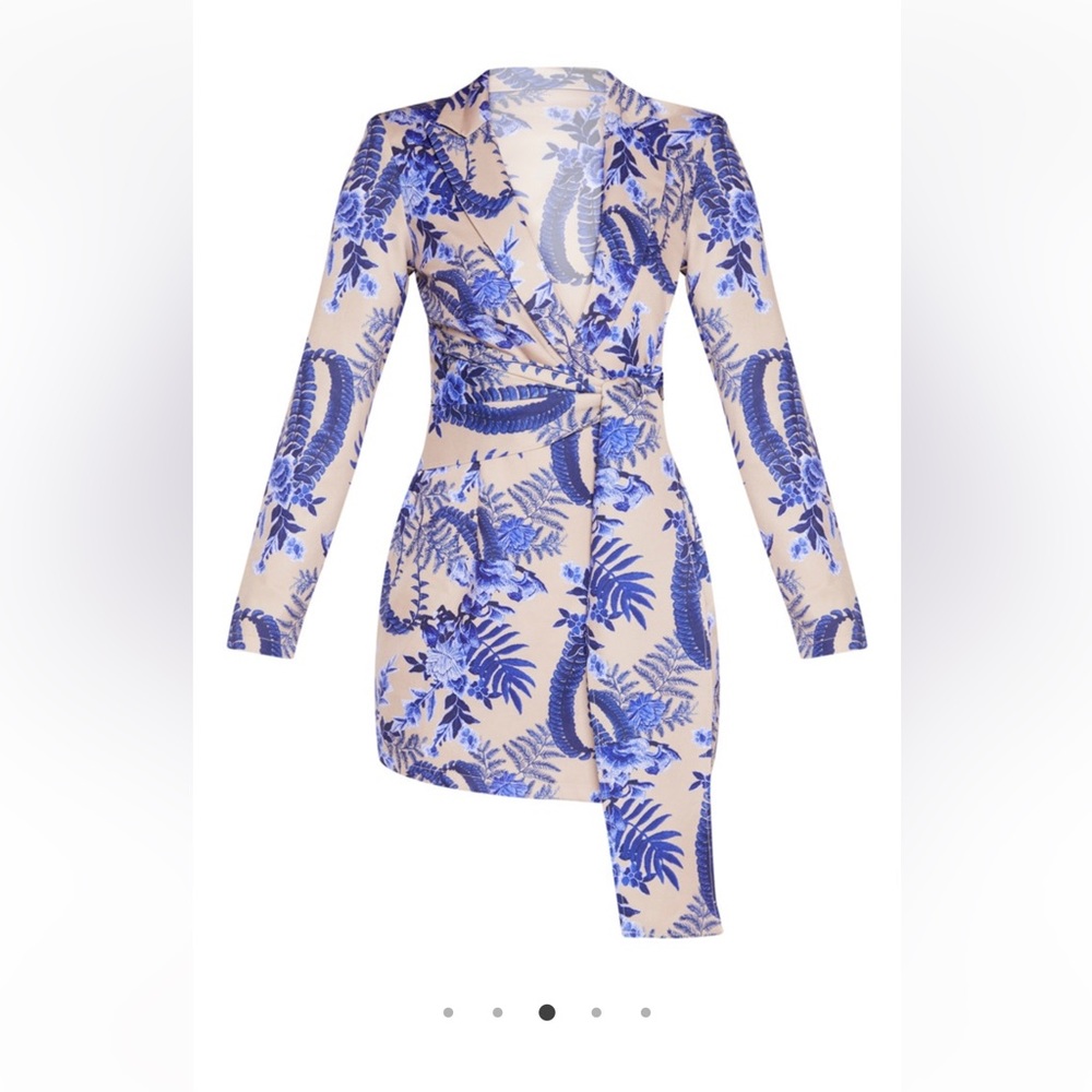 Brand new, PLT nude formal wrap detail blazer dress! Perfect condition.